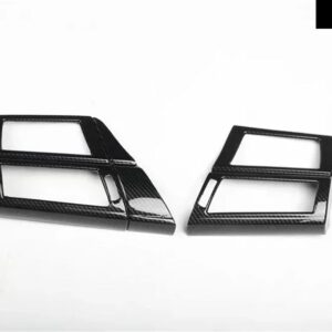 BMW X5 E70 2008-13 ABS カーボン スタイル アクセサリー室内装飾モールディングカバー トリム ステッカー - C air outlets