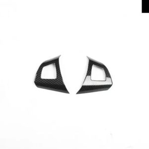 BMW X5 E70 2008-13 ABS カーボン スタイル アクセサリー室内装飾モールディングカバー トリム ステッカー - E Fog lamp frame