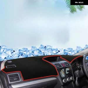 スバル フォレスター 2013-18 ダッシュボード カバー マットサンシェード 回避ライトパッド カーペット抗 UV ケース - rhd