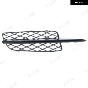 BMW X5 E70 2008 2009 2010 フロント バンパー アンダー フォグライト ランプ グリル カバー ハニカム 51117159593 51117159594 - BLACK RIGHT