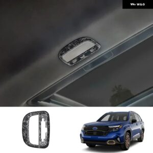 スバル フォレスター 2025 ABS インテリア ACCESSORIE 車 フロントリア ルーフ読書灯ランプスイッチランプ シェード パネル - red　abs　forging