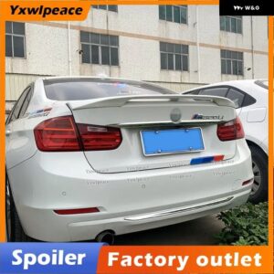 BMW F30 F35 3シリーズ M3 320I 325I 328I 2013-16 ABS プラスチック プライマーカラーリア トランク リップ スポイラー - black