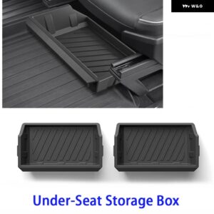 テスラ インナードアハンドル 収納 ボックス /シート下 収納 ボックス CYBERTRUCK 2024-2025 - Under Seat Storage