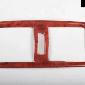スバル アウトバック 2010 2012 2013 2014 アクセサリー車リアエア アウトレット 装飾 ステッカー ABS カーボン スタイル - orange