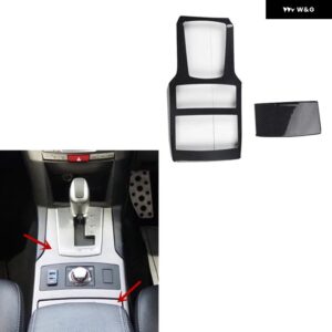 スバル レガシィ リバティ 2010-2014 右ハンドル プラスチック カーボン スタイル 装飾 アクセサリー インテリア ギア ステッカー - at　gear