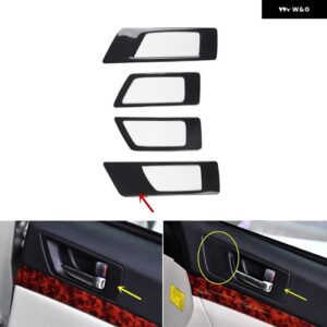 スバル レガシィ リバティ 2010-2014 右ハンドル プラスチック カーボン スタイル 装飾 アクセサリー インテリア ギア ステッカー - type　a　door　handle