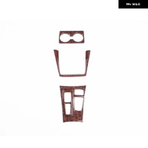 BMW X5 X6 E70 E71 2008 20092010-13 インテリア ギア パネル 装飾 トリップ フレーム カバー トリム ステッカー ABS - Gear shift-2