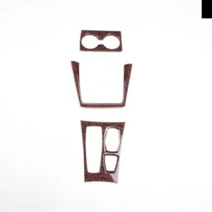 BMW X5 X6 E70 E71 2008 20092010-13 インテリア ギア パネル 装飾 トリップ フレーム カバー トリム ステッカー ABS - Gear shift-15
