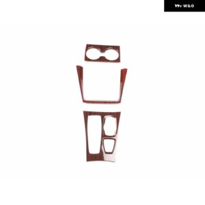 BMW X5 X6 E70 E71 2008 20092010-13 インテリア ギア パネル 装飾 トリップ フレーム カバー トリム ステッカー ABS - Gear shift-13