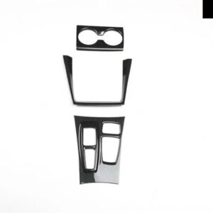 BMW X5 X6 E70 E71 2008 20092010-13 インテリア ギア パネル 装飾 トリップ フレーム カバー トリム ステッカー ABS - Gear shift-24