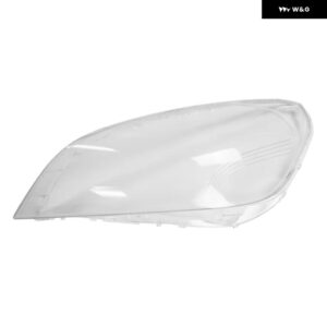 ボルボ S60 V60 S60L 2009-2013 フロント ヘッドライト カバー ク リアランプ シェード シェルガラス レンズ ライトヘッドカバー - Left