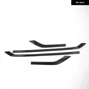 スバル フォレスター SK 2019 2020 ABSサイドドアラインドアボディモールドカバー トリム 装飾 カーアクセサリー - ABS　carbonfiber　B