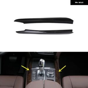 BMW X5 F15 2014-18 ABS カーボン スタイル アクセサリー車内 装飾 モールドカバー トリム ステッカー - Side gear