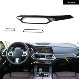 BMW X5 G05 2019-22 プラスチック カーボン スタイル 装飾 アクセサリーカー インテリア ギアドア トリム ステッカー - Car front