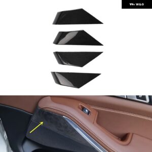 BMW X5 G05 2019-22 右ハンドル プラスチック カーボン スタイル 装飾 アクセサリー インテリア トリム ステッカー - Door trims