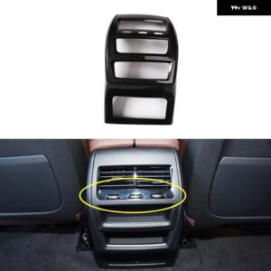 BMW X5 G05 2019-22 右ハンドル プラスチック カーボン スタイル 装飾 アクセサリー インテリア トリム ステッカー - Rear air outlet