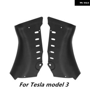 テスラ モデル3 モデルY 2022 カーアクセサリー シャーシ 冷却液 パイプ ガード アンダーガードプレート シャーシ カバー 2個 - model 3