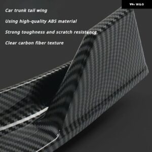 BMW リア トランク ルーフサイドスポイラー スプリッターキット テールテールゲートスプリッターリップ X3 G01 2018-24+ - Carbon Pattern