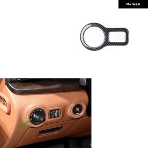 マセラティ クアトロポルテ 2013 14 15 16 17 18 19 20 21 ABS カーボン スタイル 装飾 アクセサリー インテリア ギ - Light control