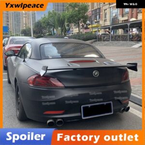 BMW ABS カーボンルックリア トランク リップ スポイラー トランク ウイング カーアクセサリー Z4 E89 2009-13 - Unpainted