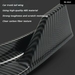 BMW 7シリーズ G70 4ドア 2023 2024 リアスポイラー ウイング トランク リップテール トランク ルーフスポイラー - Carbon Pattern