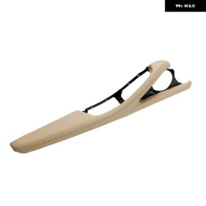 BMW インナードア アームレスト レザー サポート 付き 5シリーズ F10 F11 F18 520 523 525 528 530 左ハンドル専用 - beige