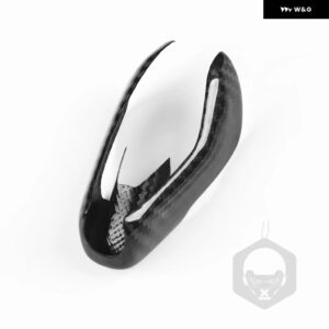 BMW M2 M3 M4 X3M X4M X5M X6M LCI XM リアルドライ ギア シフト ノブ カバー パネル 装飾 車内 アクセサリー - Glossy Standard