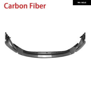 BMW 3ピース フロント バンパー リップ ディフューザー スポイラー M3 G82 M4 2021-2024 - Carbon Fiber