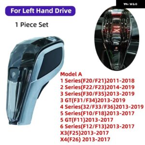 BMW クリスタルギアスティック シフト ノブレバー ヘッドル X5 X6 X3 X4 F02 G30 G38 G01 G08 G02 G29 F20 F22 F30 F10 - Model A