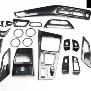 BMW 1 2シリーズ F40 F44 118I 120I 220I 2020-23 24 アクセサリー カーボン車室内 装飾 パネル ステッカー - Yellow