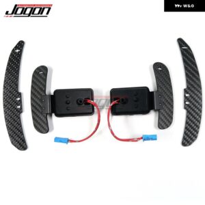 BMW 磁気 シフト パドル M3 G80 M4 G82 G83 M5 F90 2017-2021 カーボン ステアリングホイール パドルシフター L 延長 トリム - Type A