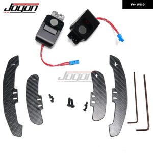 BMW 磁気 シフト パドル M3 G80 M4 G82 G83 M5 F90 2017-2021 カーボン ステアリングホイール パドルシフター L 延長 トリム - Type B