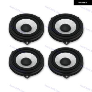 BMW 11色 LED スピーカー カバー X3 IX3 X4 G01 G02 車ミッドレンジツイーター HIFI 音楽 ステレオ ホーン 装飾 アンビエントライト - 4 Door midrange horn