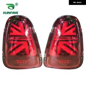 BMW 2X テールライト 現 ミニ R56 2007-2013 LED ウインカーライト DRL ブレーキリバース テールライト テールランプペア - 2007-2013 Red
