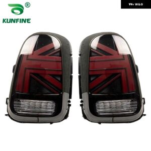 BMW 2X テールライト MINI F60 2017-2021 LED ダイナミックウィンカー プラグアンドプレイテール ランプリバースフォグ テールライト - brown red beige