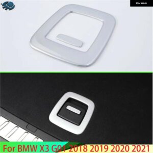 BMW X3 G01 2018-22 カーアクセサリー ABS クロームトランクスイッチボタンコントロールパネルカバー トリム ベゼル カスタムパーツ アクセ