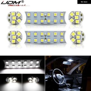 BMW キセノンホワイト 44-SMD 6ピース車両固有の正確なフル LED インテリアライト パッケージ 1 3 5 7シリーズ E87 E82 E90 E92 カスタムパ