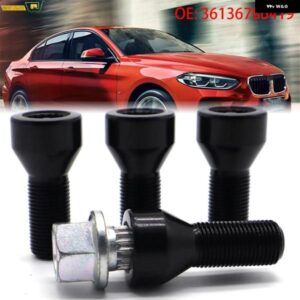 BMW 4 + 1 1/3/5/6シリーズ 325 328I 525I 528I Z3 Z4 M3 M5 M6 ロックホイール ボルトナットセット 36136786419 M12X1.5 カーアクセサリー