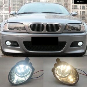 BMW バンパー フォグライト E46 3シリーズ 2001-2005 M3 1999-2002 E39 M5 フォグランプ カースタイリング アクセサリー カスタムパーツ ア