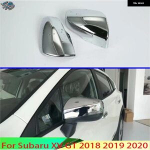 スバル XV GT 2018 2019 2020 カーアクセサリー ABS クロームドアサイドミラー カバー トリム リアビューキャップオーバー