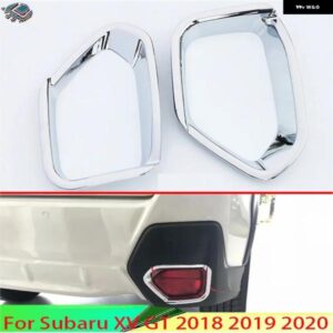 スバル XV GT 2018 2019 2020 ABS クローム リアリフレクター フォグライト ランプ カバー トリム ベゼル フレーム ス