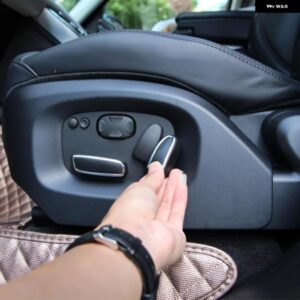 ランドローバー 4個 ディスカバリー 4 レンジローバー スポーツ EVOQUE カーシート調整スイッチノブカバー トリム カーアクセサリー カスタ