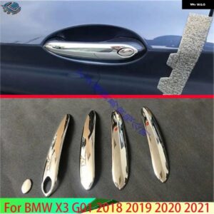 BMW X3 G01 2018-22 カーアクセサリー ABS クロームドアハンドルカバー トリム モールディングアクセサリー カスタムパーツ アクセサリー