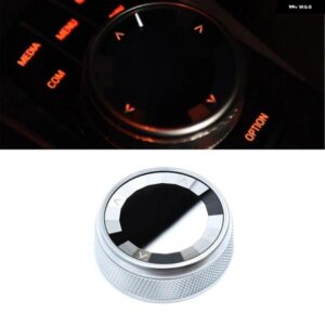 BMW 7ボタン IDRIVE マルチメディア ノブ ロック クリスタル カバー E90 E92 E93 2009-2011 E70 E71 2010-2013 カスタムパーツ アクセサリ
