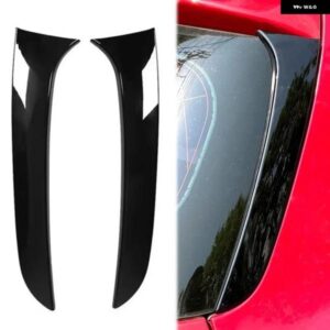 BMW 1シリーズ F20 F21 2012-2019 ABS リアウィンドウ サイドトランクスポイラー カナード スプリッター自動車 装飾 アクセサリー カスタム
