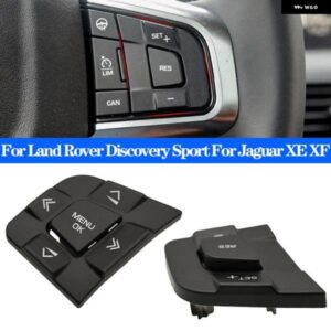 ランドローバー ステアリングホイール 多機能スイッチボタン ディスカバリー スポーツ ジャガー XE XF 15-19 インテリアアクセサリー カスタ