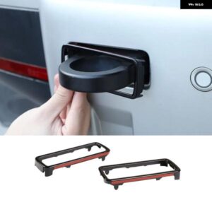 ランドローバー ABS のトレーラーフック穴フレームカバー 装飾 トリム ディフェンダー 90 110 130 2020-2024 カーアクセサリー カスタムパ