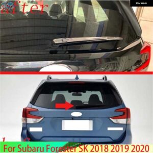 スバル フォレスター SK 2018-2024 2020 2021 カーアクセサリー ABS クロームマットリアウィンドウ ワイパーアームブレー