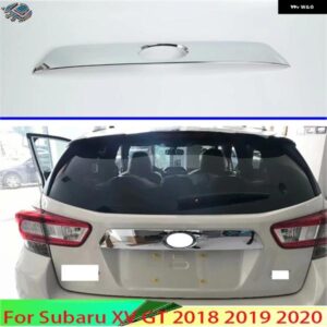 スバル XV GT 2018 2019 2020 カーアクセサリー ABS クロームリアトランクドアトリム カバー トランクリッド カスタムパー