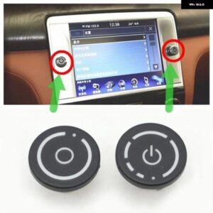 マセラティ 中央ダッシュパネルメニュー音量調整ボタンコントロール画面スイッチノブカバー クアトロポルテ ギブリ GTS 2013-16 カスタムパ